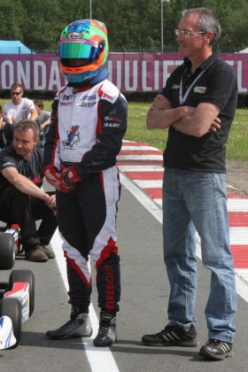 Romann Heerebout et Bernard Marty - MB KART - MRH Motorsport